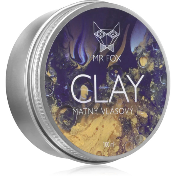 Mr Fox Clay Hair Styling Clay 100 Ml 
