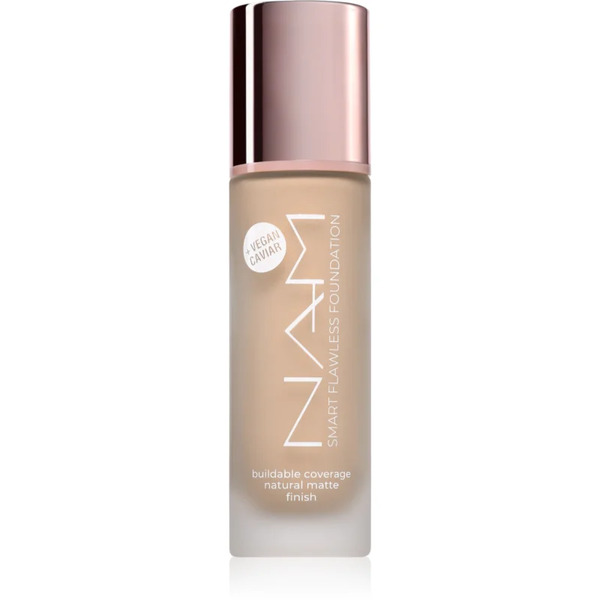  Nam Smart Flawless Long-lasting Mattifying Foundation Shade 6 Sand 30 Ml 