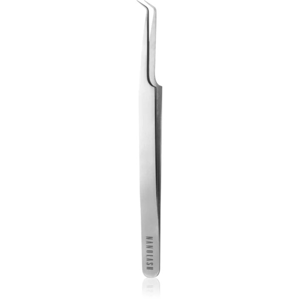  Nanolash Eyelash Tweezers L Shape Tool For False Eyelash Application 1 Pc 