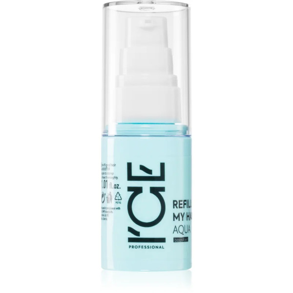  Natura Siberica Ice Professional Refill My Hair Concentrated Treatment For Intensive Hydration Aqua Booster 30 Ml 