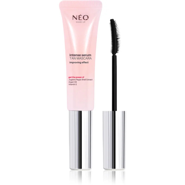  Neo Make Up Intense Serum Tan Mascara Strengthening Mascara With Regenerative Effect Shade Black 9 Ml 