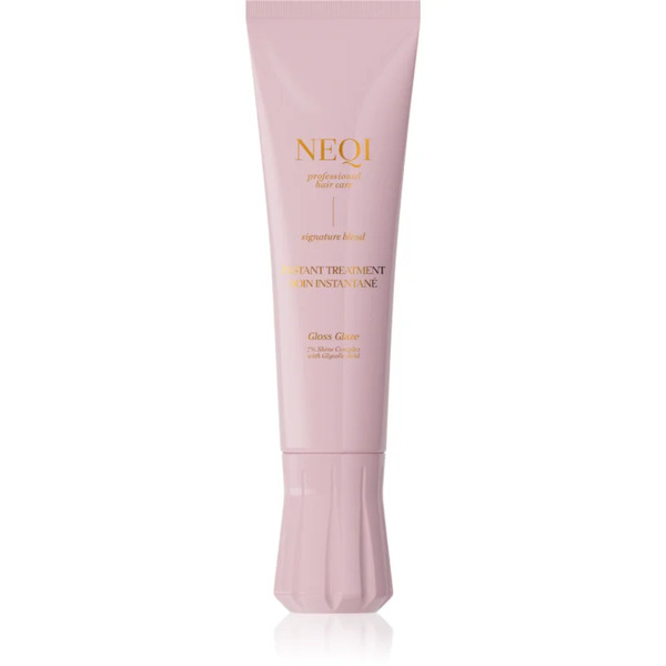  Neqi Treatment Treasure Gloss Glaze Regenerating Treatment For Healthy Shine For All Hair Types 100 Ml 