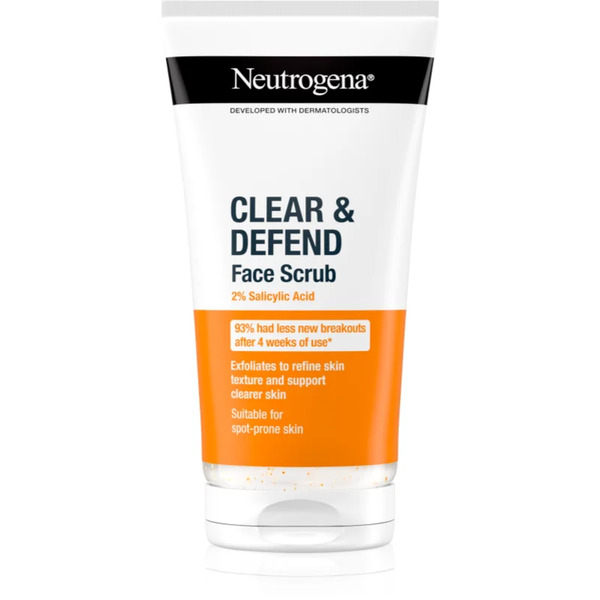  Neutrogena Clear & Defend Smoothing Scrub 150 Ml 