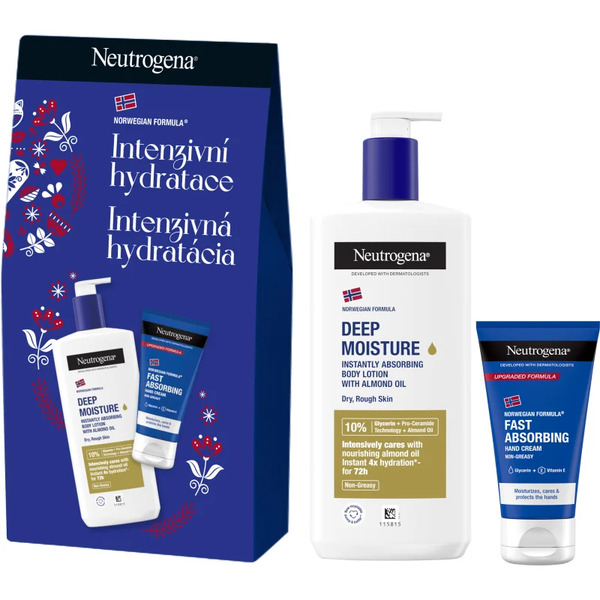  Neutrogena Norwegian Formula® Deep Moisture Gift Set For Intensive Hydration 