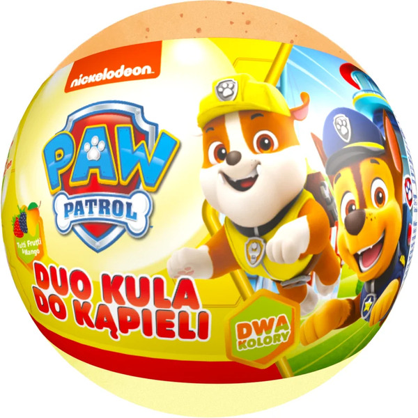  Nickelodeon Paw Patrol Bath Bomb Duo Bath Bomb Tutti Frutti & Mango 100 G 