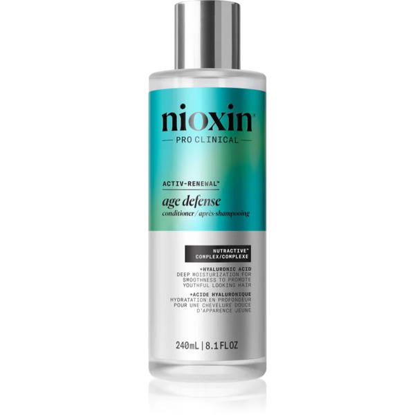  Nioxin Age Defense Conditioner Moisturising Conditioner With Anti-ageing Effect For All Hair Types 240 Ml 