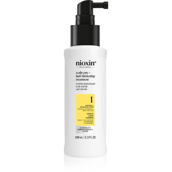  Nioxin System 1 Scalp + Hair Thickening Treatment Serum For Hair Density And Protection Against Breakage 100 Ml 