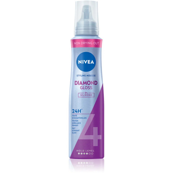  Nivea Diamond Gloss Styling Mousse 150 Ml 