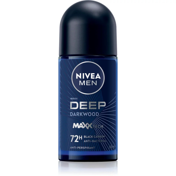  Nivea Men Deep Roll-on Antiperspirant For Men 50 Ml 
