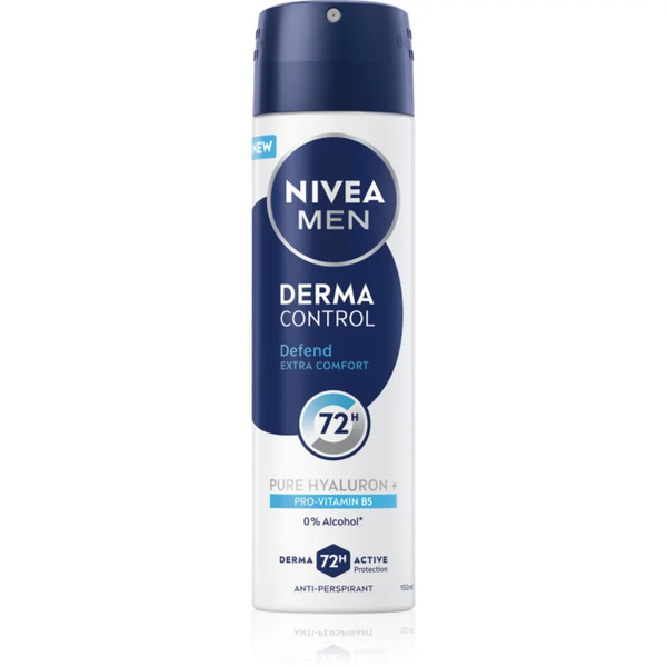  Nivea Men Derma Control Defend Antiperspirant Spray For Men 150 Ml 