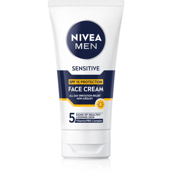  Nivea Men Sensitive Protective Cream For Men Spf 15 75 Ml 