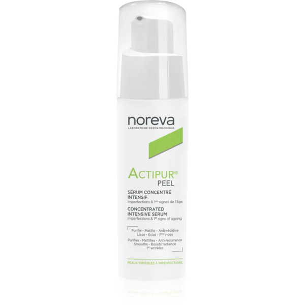  Noreva Actipur Peel Concentrated Intensive Serum Exfoliating Peeling Serum For Sensitive Acne-prone Skin 30 Ml 