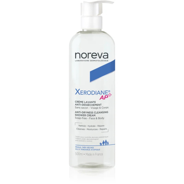  Noreva Xerodiane Ap+ Anti-dryness Shower Cream Intensive Nourishing Shower Cream For Sensitive Skin 500 Ml 