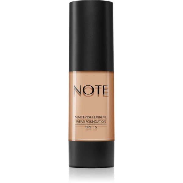  Note Cosmetique Mattifying Extreme Wear Foundation Mattifying Foundation 01 Beige 30 Ml 