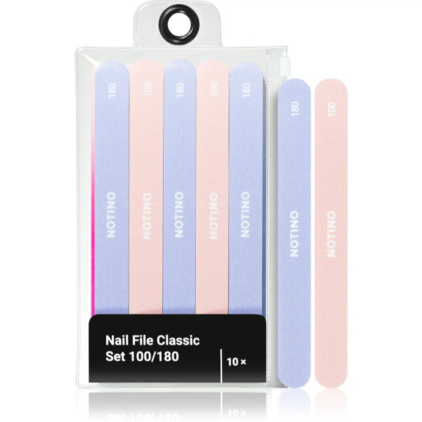  Notino Nail File Classic Set 100/180 Nail File Set 