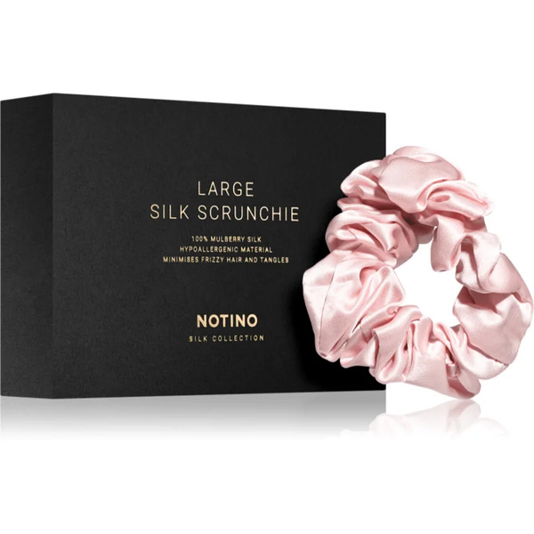  Notino Silk Collection Large Scrunchie Silk Scrunchie Pink 1 Pc 