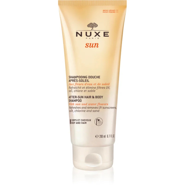  Nuxe Sun After-sun Hair And Body Shampoo After-sun Shower Gel For Body And Hair 200 Ml 