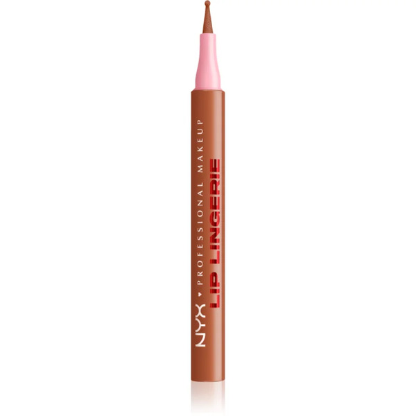  Nyx Professional Makeup Lip Lingerie Lip Marker Pen With Long-lasting Effect Shade 03 Barely There 1 Ml 