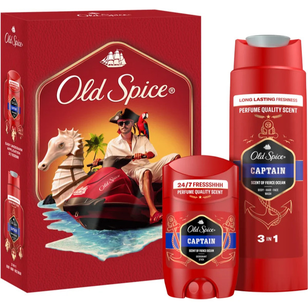  Old Spice Captain Gift Set Gift Set For Men 