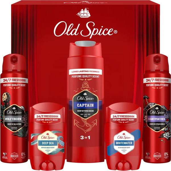 Old Spice Discovery Box Gift Set For Men 