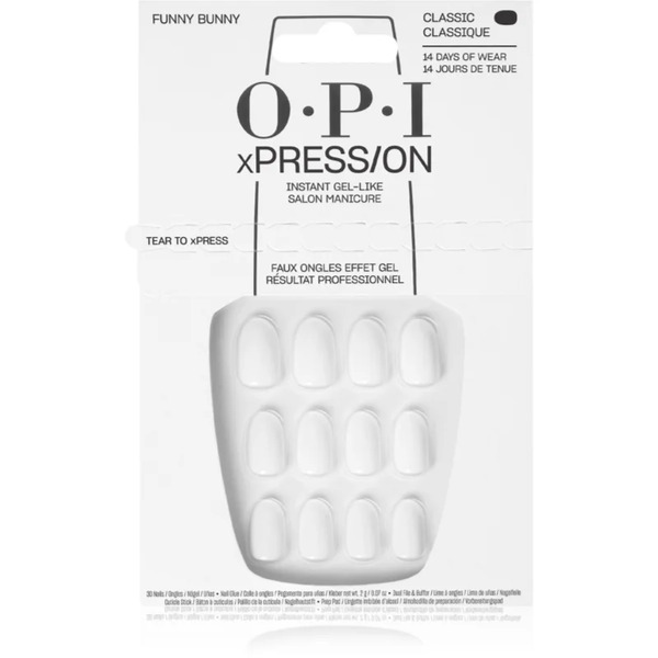  Opi Xpress/on False Nails Funny Bunny 30 Pc 