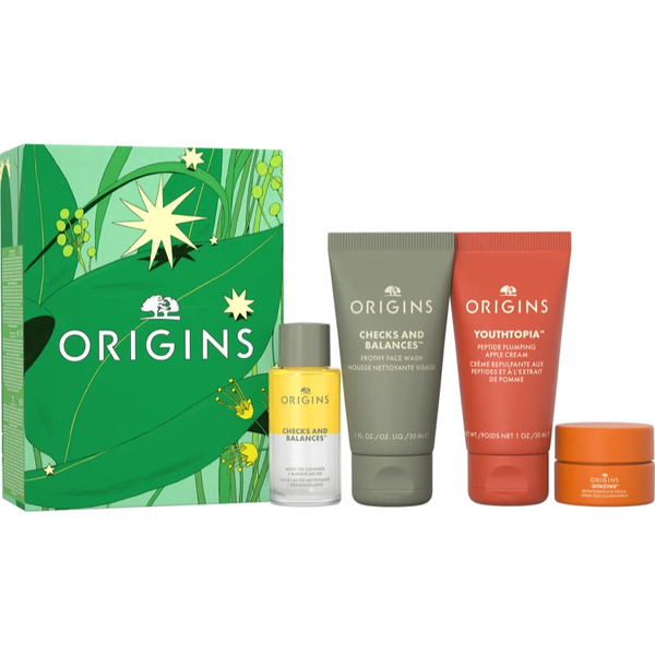  Origins Cleanse & Glow Essentials Gift Set 