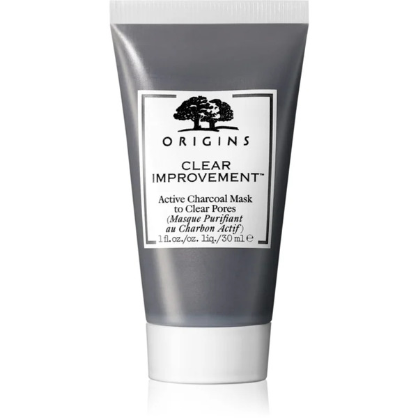  Origins Clear Improvement® Active Charcoal Mask To Clear Pores Cleansing Mask With Activated Charcoal 30 Ml 