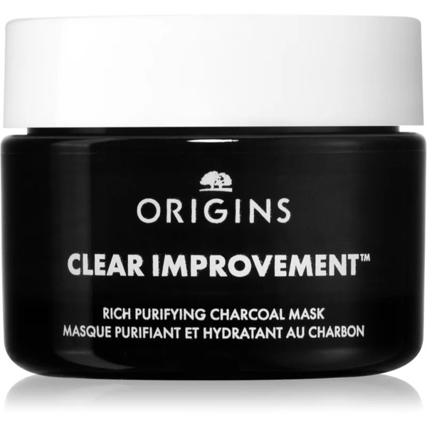  Origins Clear Improvement® Rich Purifying Charcoal Mask Cleansing Mask With Activated Charcoal 30 Ml 