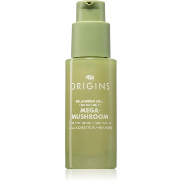  Origins Dr. Andrew Weil For Origins™ Mega-mushroom Dark Spot Brightening Corrector Serum Facial Serum To Treat Skin Imperfections 30 Ml 