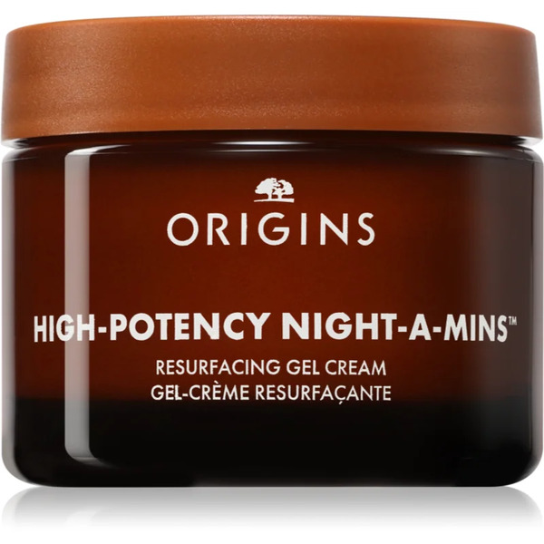  Origins High-potency Night-a-mins™ Oil-free Resurfacing Gel Cream With Fruit-derived Ahas Firming Moisturising Cream For All Skin Types 50 Ml 