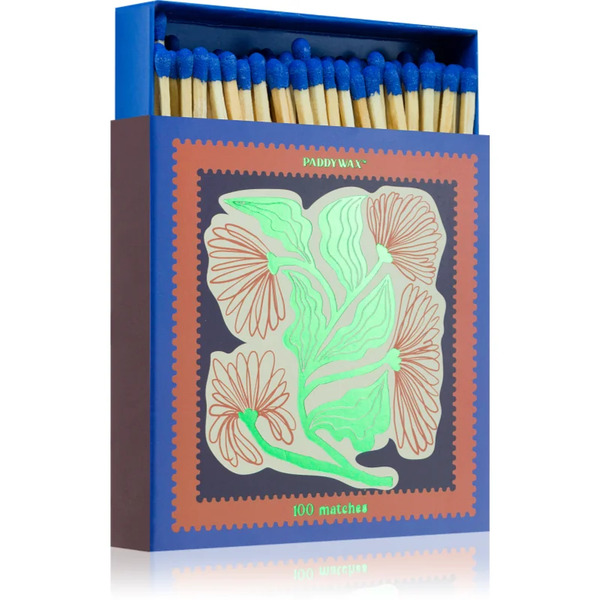  Paddywax Jumbo Boxed Floral Matches 1 Pc 