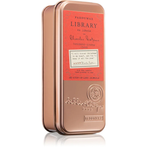  Paddywax Library Charles Dickens Scented Candle 56 G 