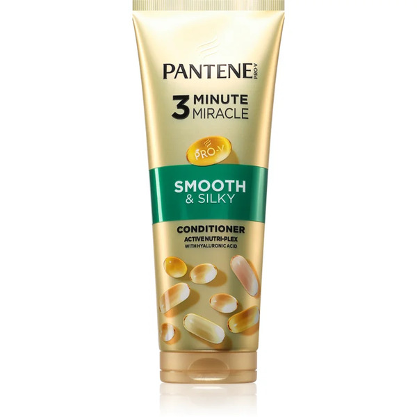  Pantene 3 Minute Miracle Smooth&silky Deeply Nourishing 3-minute Conditioner For Damaged Hair 220 Ml 