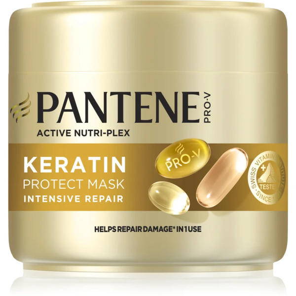  Pantene Pro-v Active Nutri Plex Intensive Repair Regenerating Hair Mask For Dry And Damaged Hair 300 Ml 