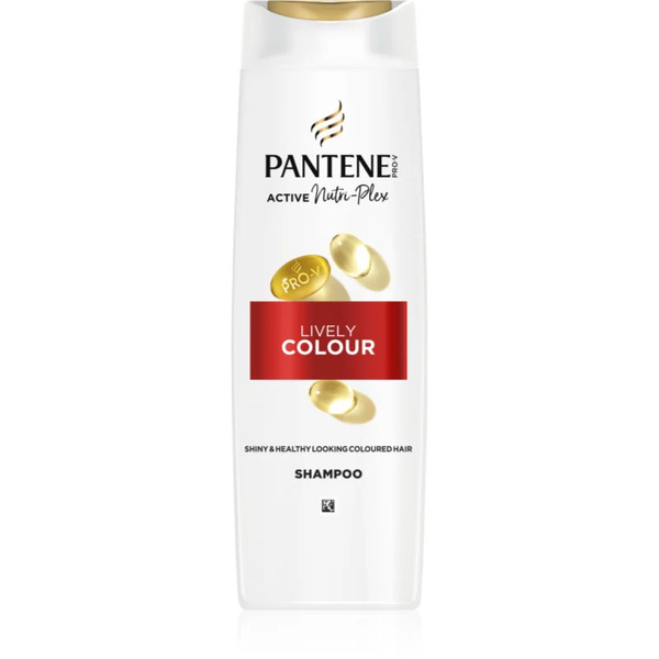  Pantene Pro-v Active Nutri Plex Lively Colour Shampoo For Coloured, Chemically Treated And Bleached Hair 400 Ml 