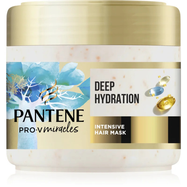  Pantene Pro-v Miracles Hydra Glow Intensive Moisturising And Nourishing Mask For Dry And Damaged Hair 300 Ml 