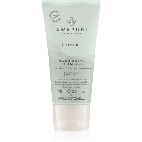  Paul Mitchell Awapuhi Wild Ginger Repair Nourishing Shampoo Nourishing Shampoo For Reconstruction And Hair Strengthening 75 Ml 