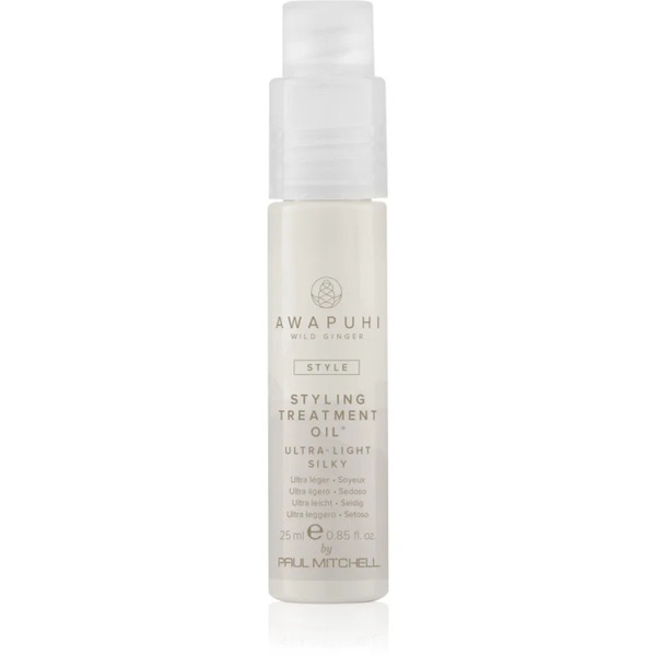  Paul Mitchell Awapuhi Wild Ginger Styling Treatment Oil Regenerating Oil For Dry And Damaged Hair 25 Ml 