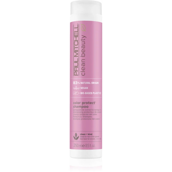  Paul Mitchell Clean Beauty Color Protect Shampoo Purple Shampoo For Lightened, Cool Blonde Hair 250 Ml 