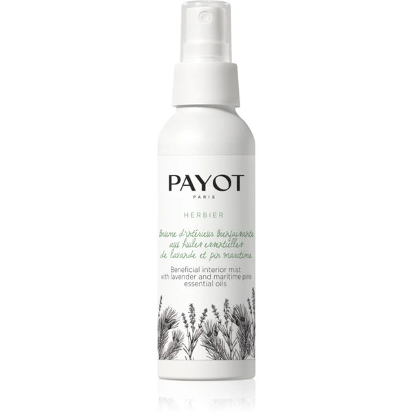 Payot Herbier Brume D'intérieur Bienfaisante Aux Huiles Essentielles De Lavande Et Pin Maritime Room Spray With Lavender 100 Ml 