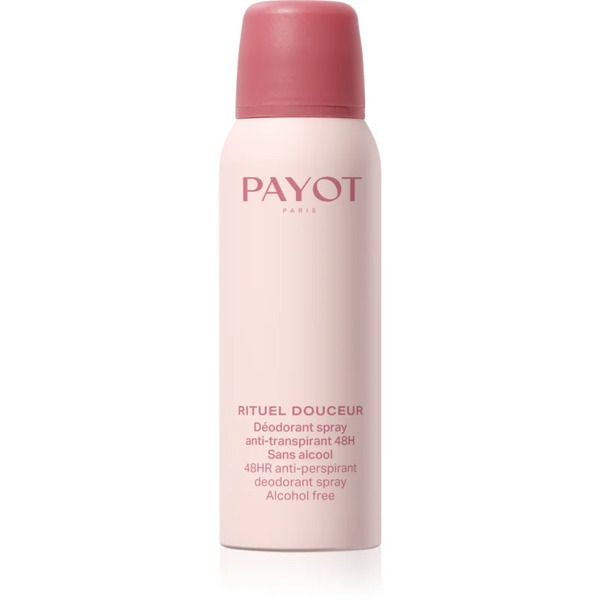  Payot Rituel Douceur 48hr Anti-perspirant Deodorant Spray Alcohol Free Antiperspirant Deodorant Spray Without Alcohol 125 Ml 