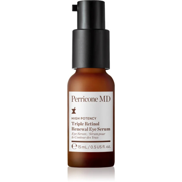  Perricone Md High Potency Triple Retinol Renewal Eye Serum Rejuvenating Eye Serum With Retinol 15 Ml 