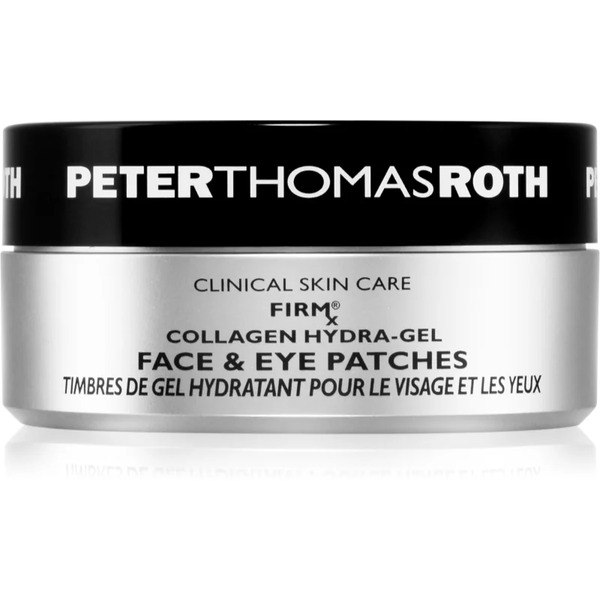  Peter Thomas Roth Firmx Collagen Hydra-gel Eye & Face Patches Hydrating Gel Pads For The Face And Eye Area 90 Pc 