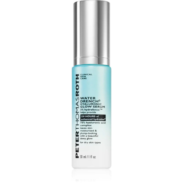  Peter Thomas Roth Water Drench Hyaluronic Glow Serum Hyaluronic Serum With A Brightening Effect 30 Ml 