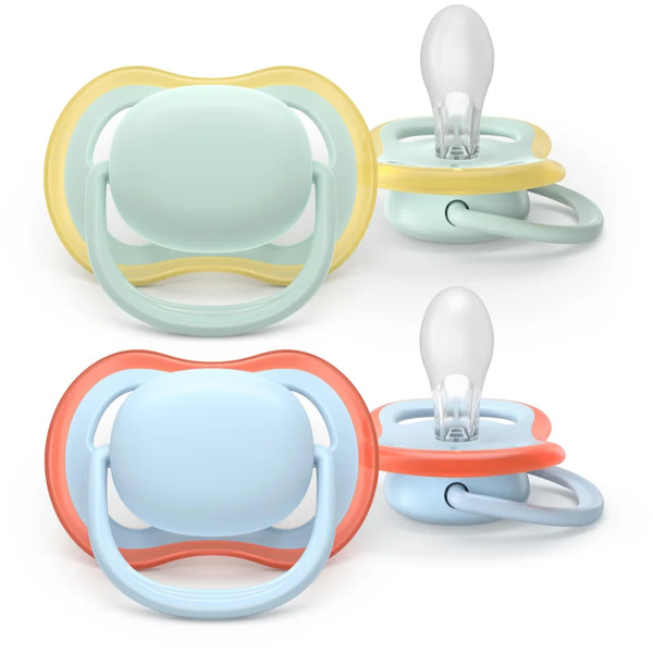  Philips Avent Ultra Air Scf087/01 0-6m Dummy Boy 2 Pc 