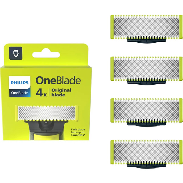  Philips Oneblade Qp240/50 Replacement Blades 4 Pc 