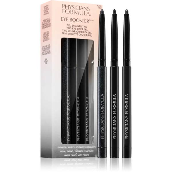  Physicians Formula Eye Booster™ Gel Eyeliner Trio Decorative Cosmetic Set For The Eye Area Shade Black 