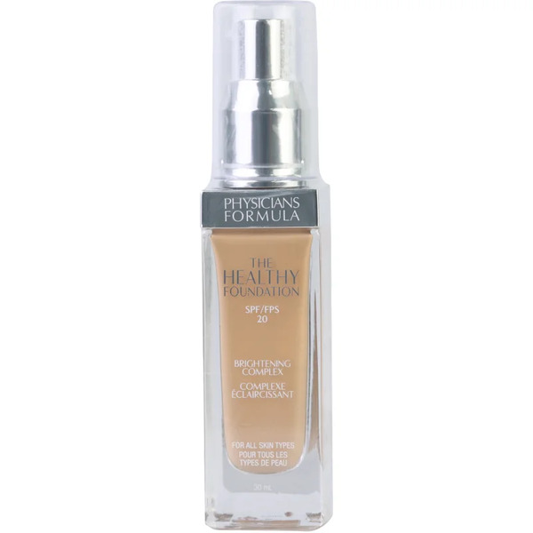  Physicians Formula The Healthy Foundation Illuminating Creamy Foundation Spf 20 Shade Medium Warm 2 30 Ml 