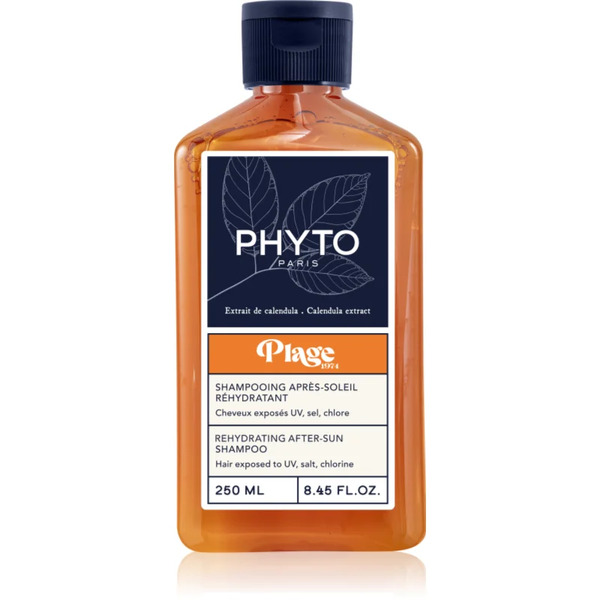  Phyto Plage Rehydrating After-sun Shampoo After-sun Shampoo For Hair Damaged By Chlorine, Sun & Salt 250 Ml 