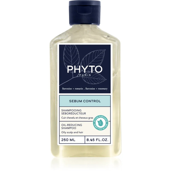  Phyto Sebum Control Oil-reducing Shampoo Shampoo For Oily Scalp 250 Ml 